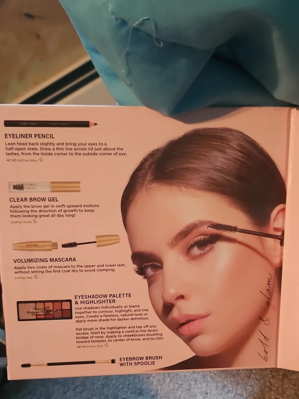Ellen Tracy Total Eye Essentials – Neutral, Pink & Gold Palette